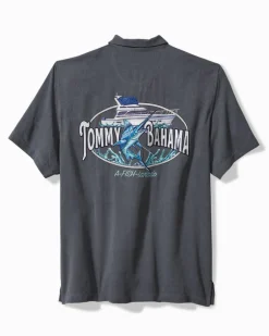 A-fish-ianado Silk Camp Shirt