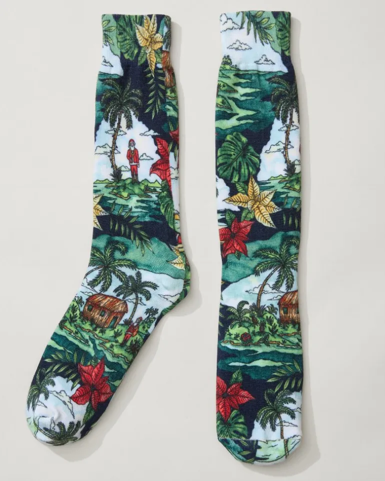 Aloho-Ho-Ho Socks