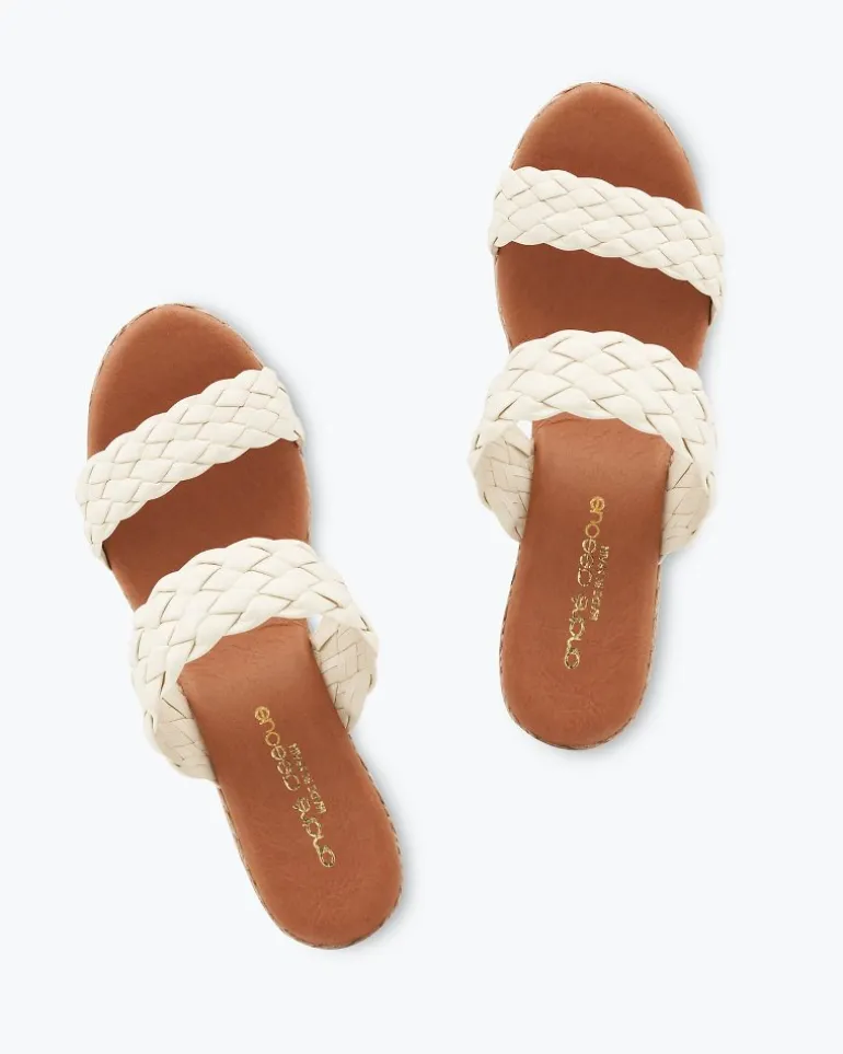 André Assous Aria Woven Wedges