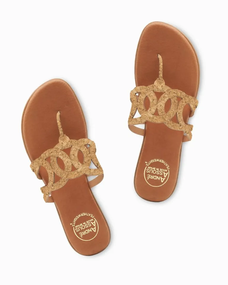 André Assous Nature Cork Featherweights™ Sandals