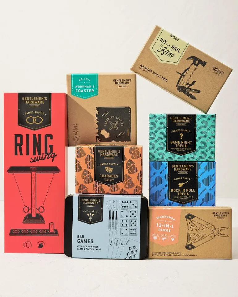 Bar Games Tin Set