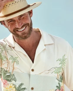 Bloom With a View Silk Camp Shirt