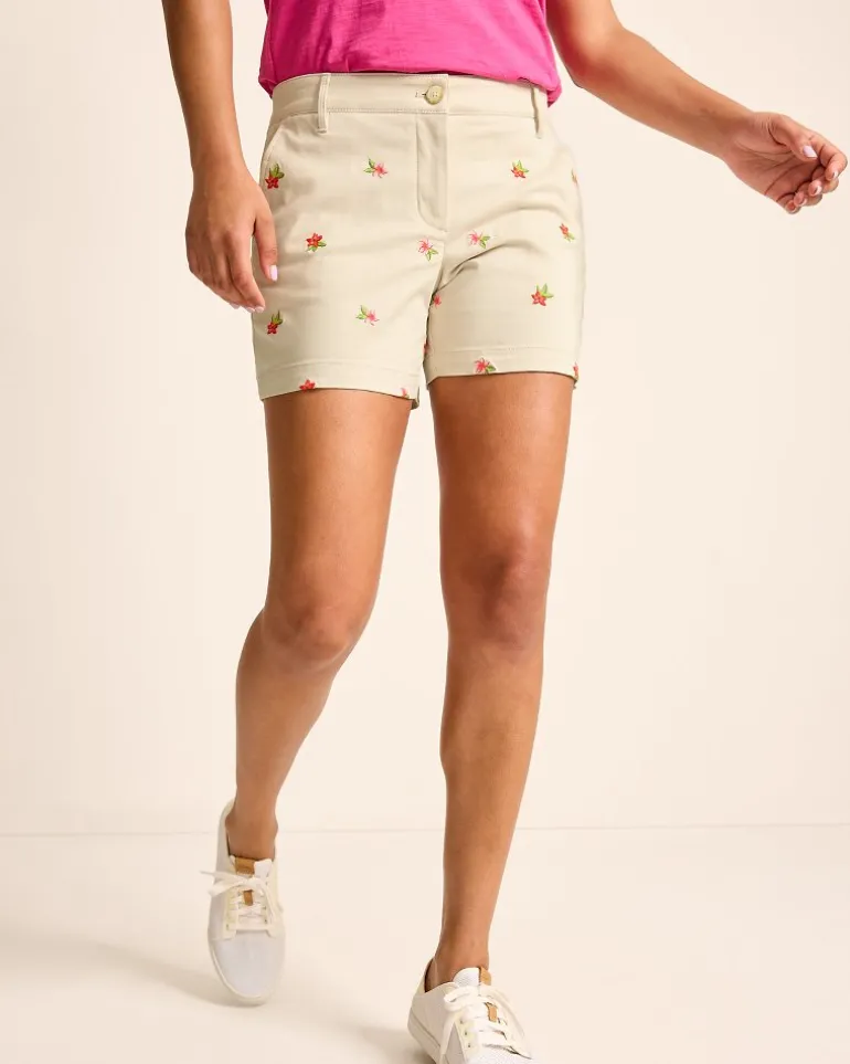 Boracay® Ditsy Tropic 5-Inch Shorts