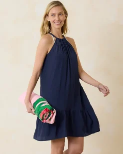 Calypso Crepe Coverup Dress