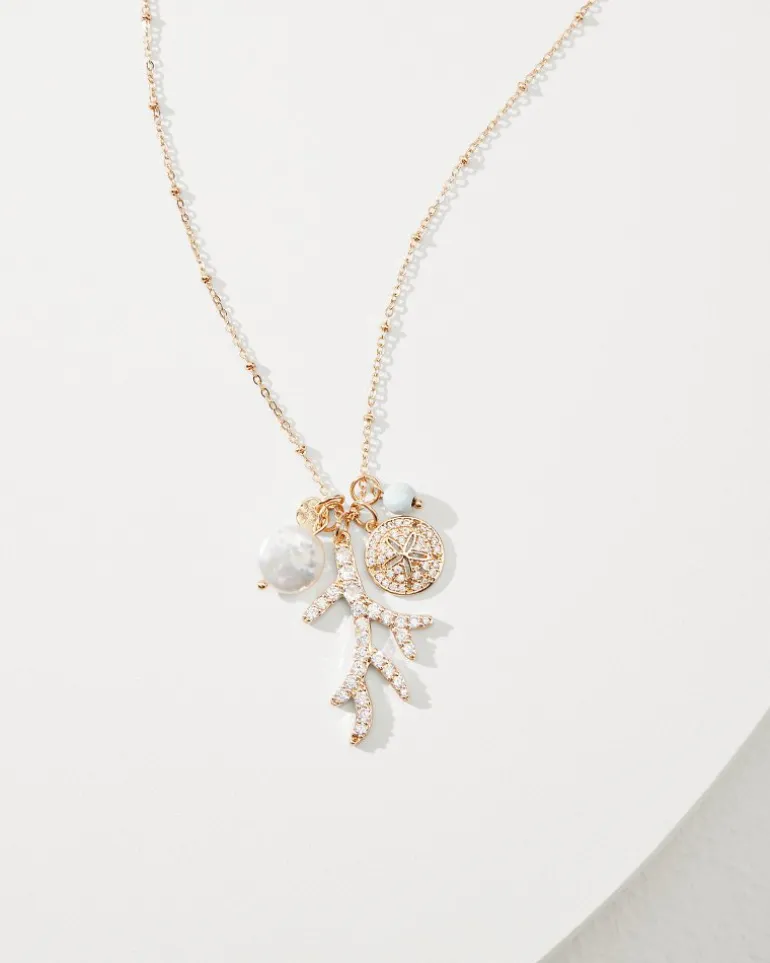 Coral Isles Sealife Charm Necklace