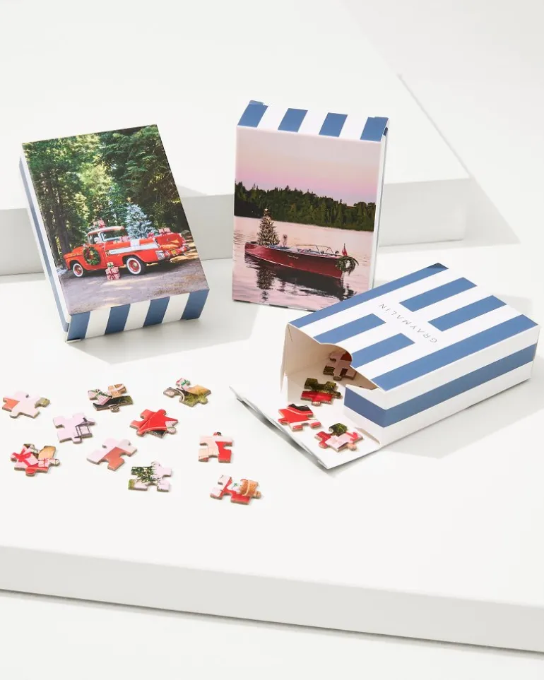 Gray Malin's The Holiday 3-in-1 Puzzle Set