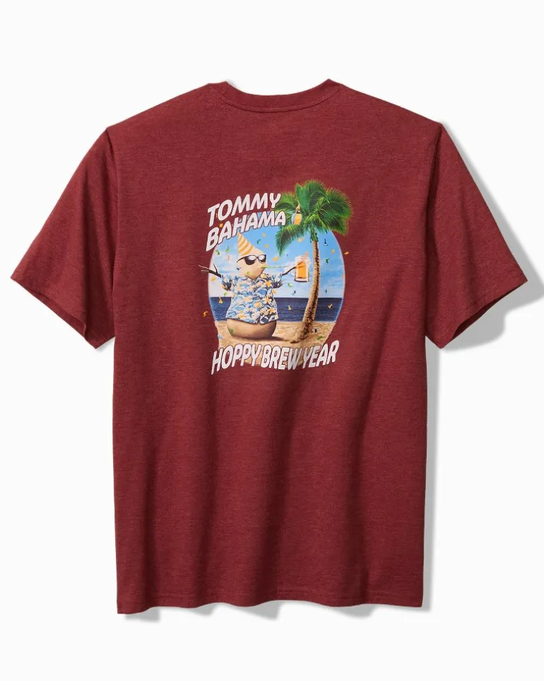 Hoppy Brew Year Graphic T-Shirt