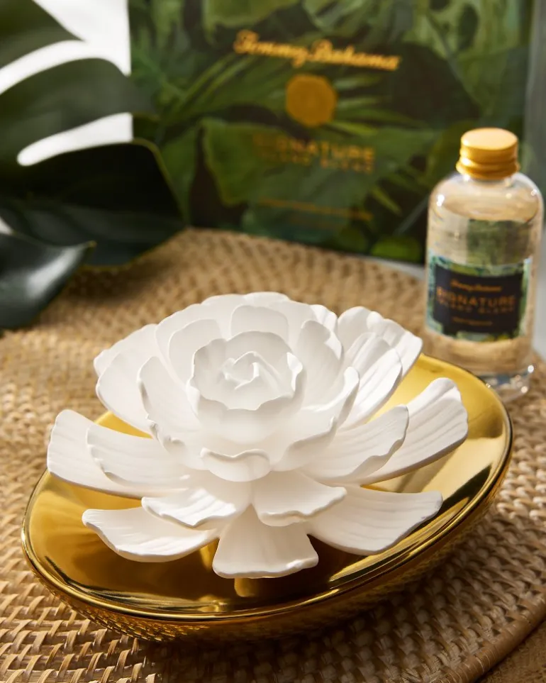 Island Blend Porcelain Flower Diffuser
