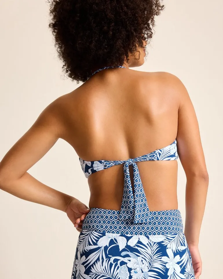 Island Cays Blooms Bandeau Bikini Top