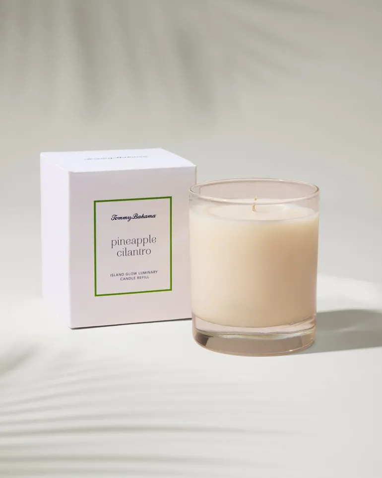 Island Glow Luminary Candle Refill - Pineapple Cilantro