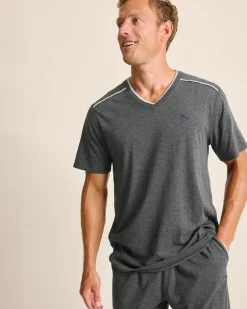 Jersey Short-Sleeve V-Neck T-Shirt