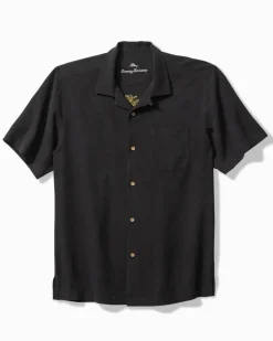 Let's Get It Poppin' Silk Camp Shirt