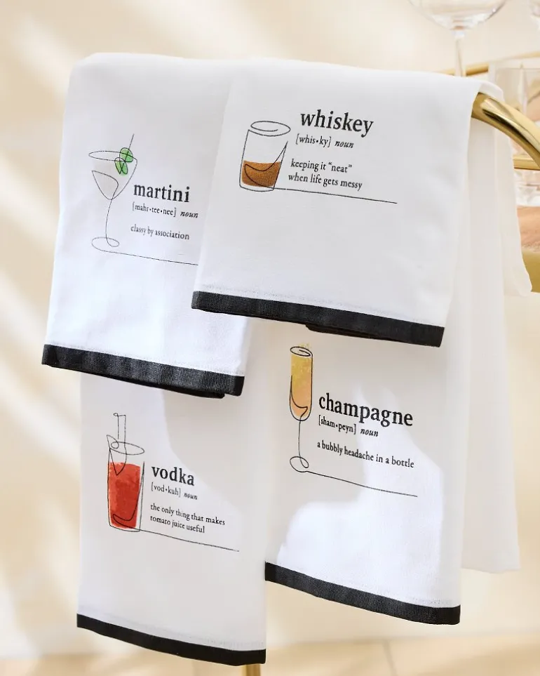 Martini Bar Towel