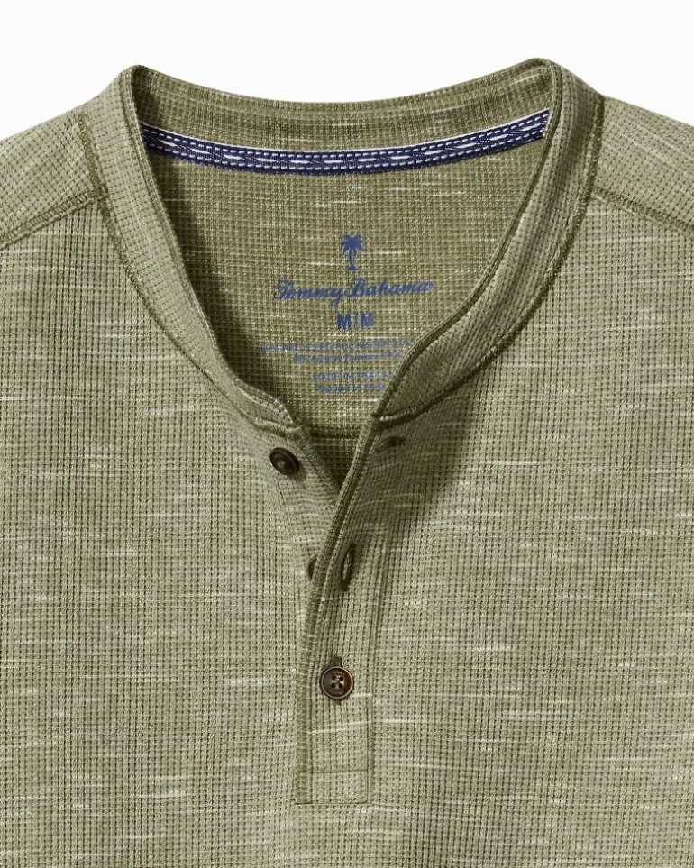 Morro Beach Long-Sleeve Henley