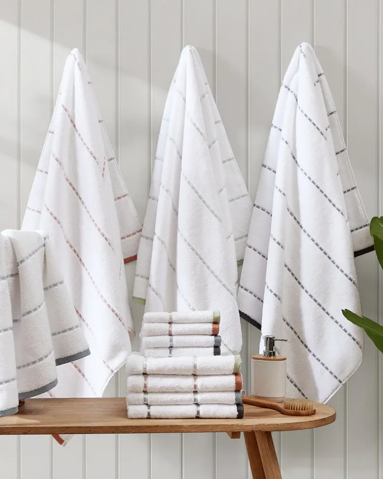 Ridley Blue 3-Piece Towel Set