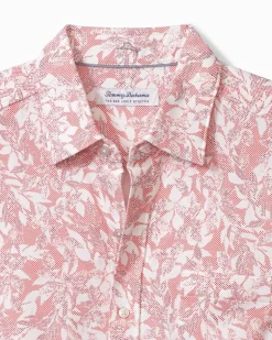 San Lucio Casa Vines Stretch Knit Shirt
