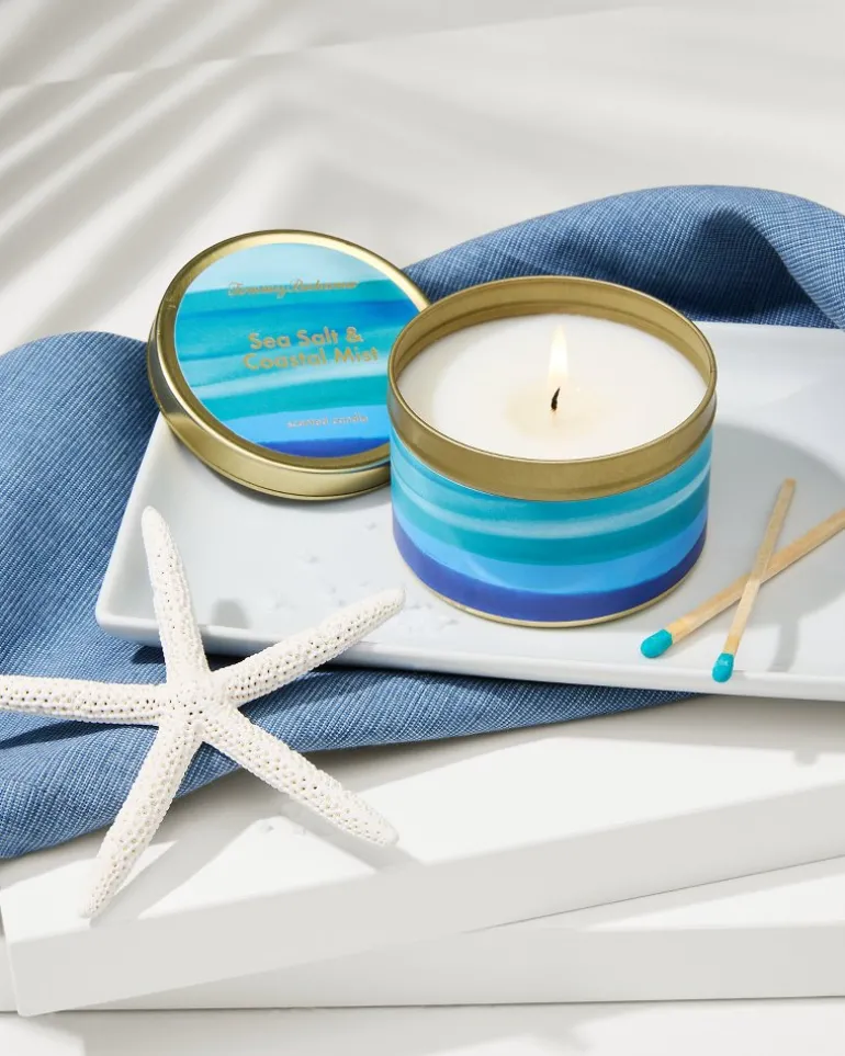 Sea Salt and Coastal Mist 6-oz. Tin Candle