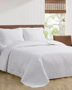 Solid King Quilt/Sham Set