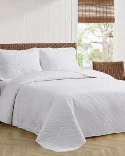 Solid King Quilt/Sham Set