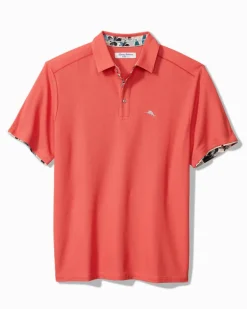 Tropicano Blooms Five O'Clock IslandZone® Polo