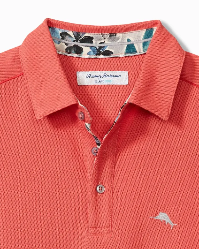 Tropicano Blooms Five O'Clock IslandZone® Polo